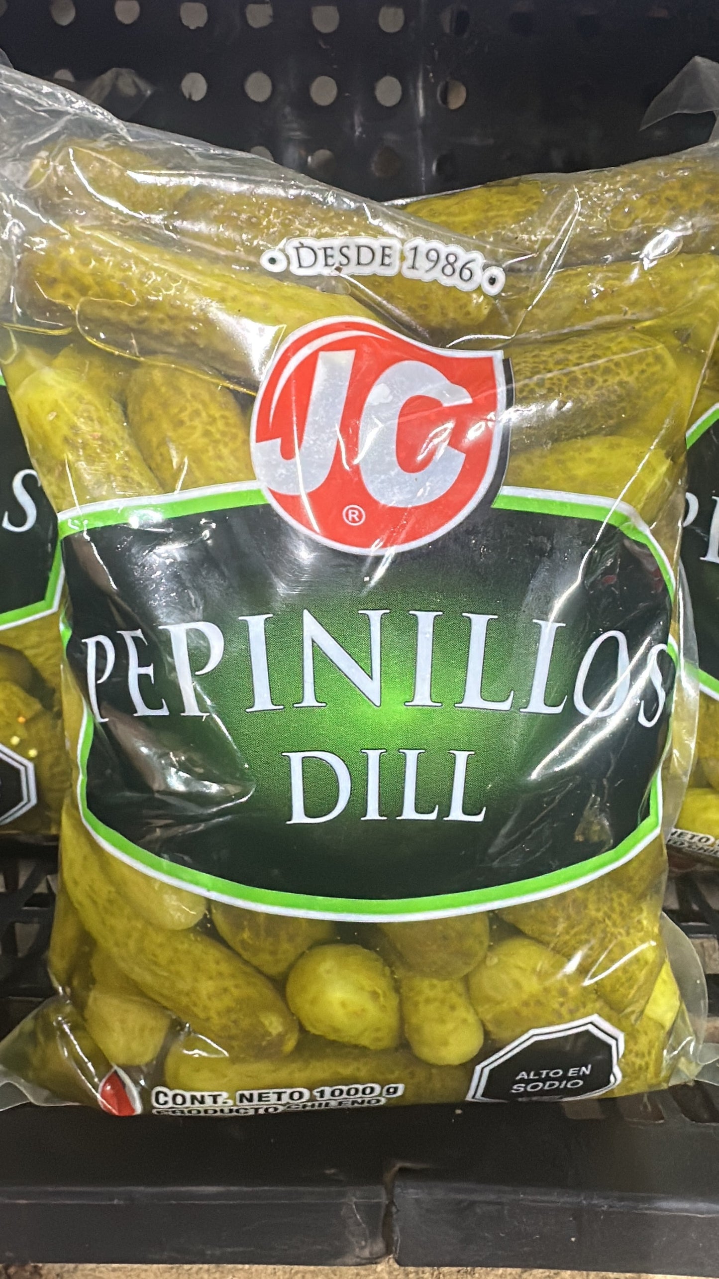 Pepinillo Dill 1kg